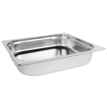 Vogue Stainless Steel 2/3 Gast ronorm Pan 65mm