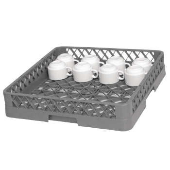 Vogue Open Cup Dishwasher Rack 500 x 500mm