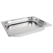 Vogue Stainless Steel 1/2 Gast ronorm Pan 40mm