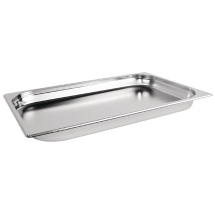 Vogue Stainless Steel 1/1 Gast ronorm Pan 40mm