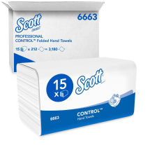 Scott Control ZFold Hand Towel Kimberly Clark 6663 -3180Sheet Scott Control ZFold Hand Towel Kimberly Clark 6663 -3180Sheet