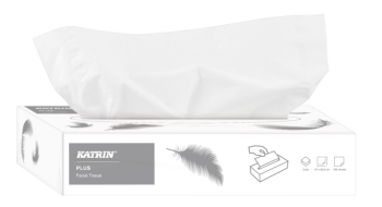 Katrin Plus Facial Tissues 2Ply - 40 packs of 100