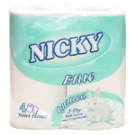Nicky Elite Toilet Tissue 3 Ply 10x4 (40 Rolls)