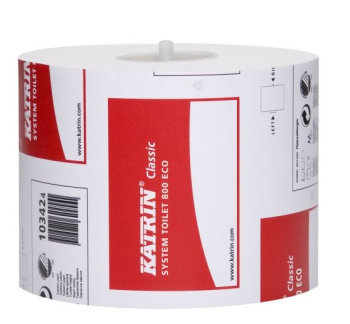 Katrin Toilet Roll System ECO 800 x 36 Rolls Katrin Toilet Roll System ECO 800 x 36 Rolls