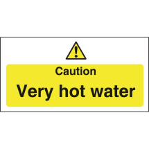 Vogue Caution Very Hot Water S ign