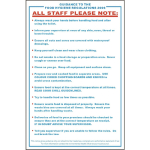 Vogue Food Safety Act 1995 Guidance Sign