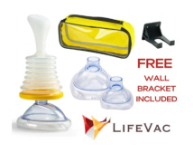 LifeVac Anti-Choking Device with Wall Grab Bag & Poster