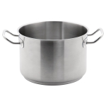 Vogue Stainless Steel Stew Pan 24cm (7ltr)