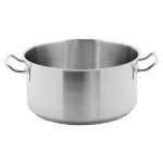 Vogue Stainless Steel Stew Pan 32cm (12.5 Ltr)