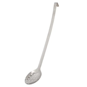 Vogue Long Serving Spoon Perfo rated 18Inch