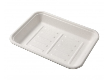 Medium Bagasse Chip Tray Box of 500 Medium Bagasse Chip Tray Box of 500