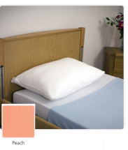 Sleep Knit Pillow Case -Peach
