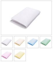 F/R Fitted Sheet - White Single Bed - BS7175