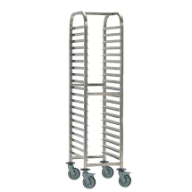 Bourgeat Full Gastronorm Racki ng Trolley 15 Shelves
