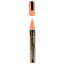 Chalkboard Orange Marker Pen 6 mm Line
