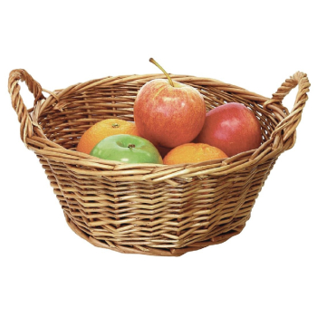 Olympia Willow Small Round Tab le Basket 240mm