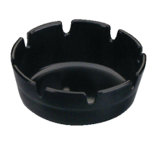 Black Melamine Ashtray 100(Ø)mm (Single) Black Melamine Ashtray 100(Ø)mm (Single)