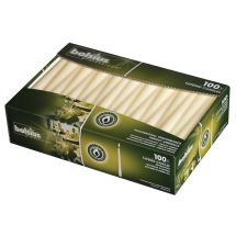 Tapered Ivory 10inch Candles Pack of 100