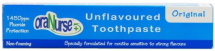 Adult Unflavoured Original Non-Foaming Toothpaste(box 12)
