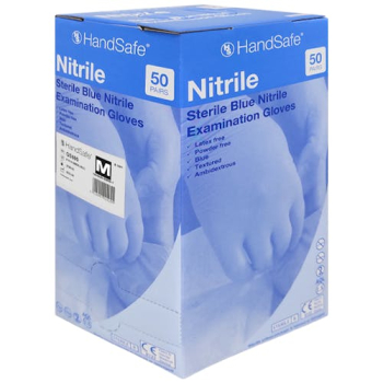 Sterile Powder Free Nitrile Gloves - Medium 50 Pairs Sterile Powder Free Nitrile Gloves - Medium 50 Pairs