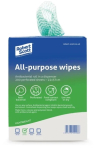 All-Purpose Anti Bac Wipe Gree Perforated Roll of 200 22x37cm