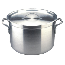 Vogue Deep Boiling Pot 11.4Ltr Lid: S357