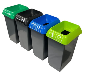 Simpler Recycling Slim Bundle 4 x 50Ltr 4 Colours Simpler Recycling Slim Bundle 4 x 50Ltr 4 Colours