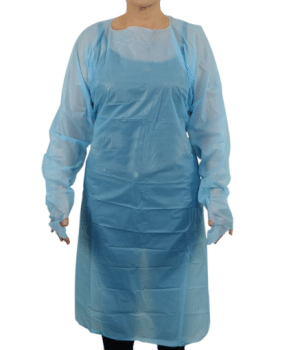 Thumb Loop Fluid Protection Gowns Blue case of 75 Thumb Loop Fluid Protection Gowns Blue case of 75