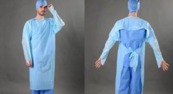 Blue Isolation Gowns 117cm x 193cm QTY 200 Blue Isolation Gowns 117cm x 193cm QTY 200