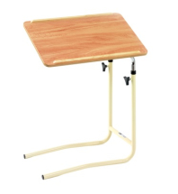 Overbed Table - no castors 40cm x 60cm x 62-94cm