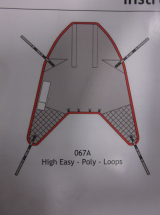 High Easy Replacement Sling Lr rge with Loops & Head Support
