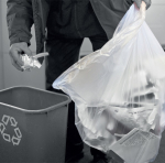 Clear Refuse Sacks Roll 200 18/29 x 39" Recycled