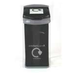 100% Fully Recyclable Black Waste Bags x 200 105L