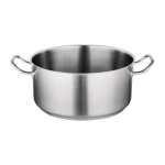 Stainless Steel Casserole Pan 28cm (7.5Ltr)
