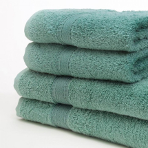 Mirage Bath Towel - Aqua 500gs Pack of 3