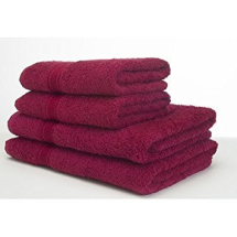 Mirage Face Cloth 480gsm Burgundy - Pack of 6