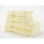 Bath Towel - Lemon 70 x 125cm (Pack of 6)