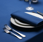 Amalfi Cotton Feel Royal Blue Napkin - 51cm x 51cm