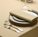 Table Cloth - Buttermilk Circular 163cm Diameter