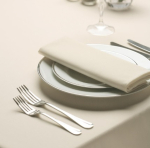 Signature Plus Table Cloth - Ivory - 54" - 132cm Square