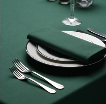 Signature Plus Table Cloth - Forest Green - 132cm Square