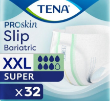 Tena Slip Stretch XXL Super Bariatric Range - Pack of 32