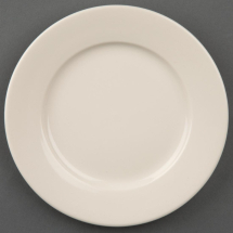 Olympia Ivory Wide Rimmed Plat es 150mm