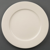 Olympia Ivory Wide Rimmed Plat es 280mm