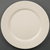 Olympia Ivory Wide Rimmed Plat es 310mm