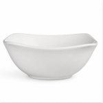 Olympia Whiteware Rounded Square Bowls 140mm (12 Pack)