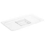 Polycarbonate 1/3 Gastronorm Lid Clear