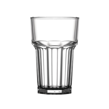 Polycarbonate Nucleated Hi Bal Glasses Half Pint - Box of 36