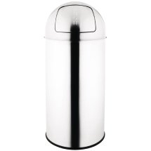 Bolero Bullet Bin Silver 40Ltr Bolero Bullet Bin Silver 40Ltr