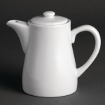 Olympia Whiteware Coffee Pots 310ml 11oz (4 pack)